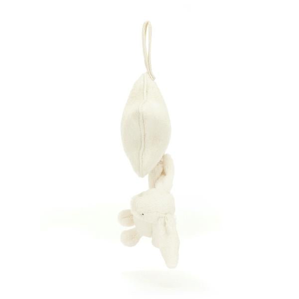 Bashful Cream Bunny Musical Pull