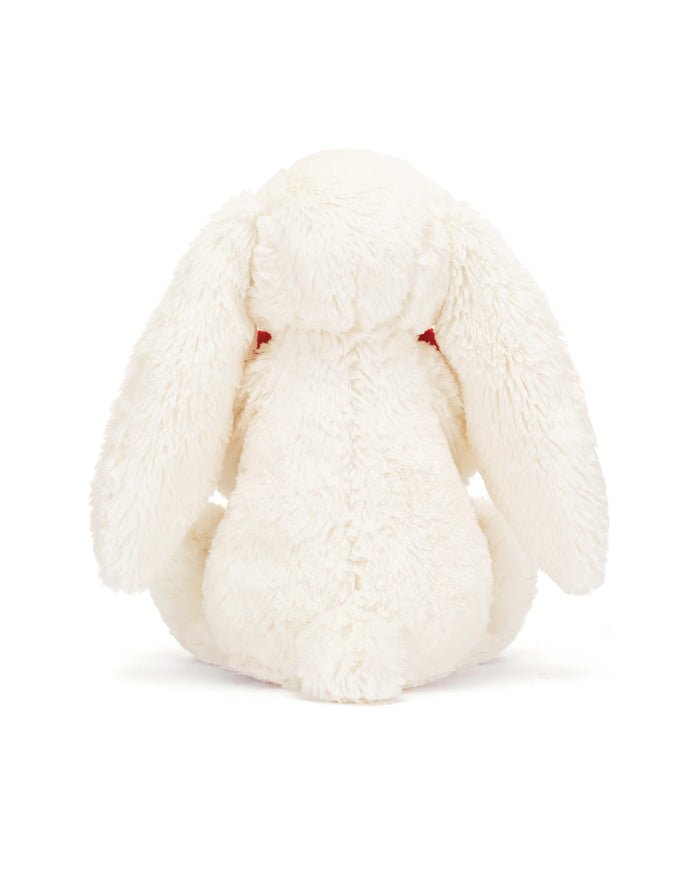 Bashful Red Love Heart Bunny