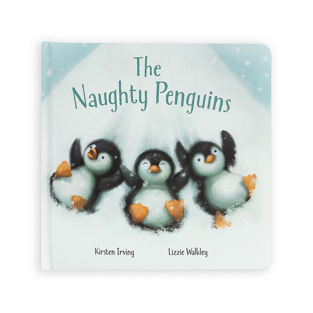 Library Hardback Book - The Naughty Penguins